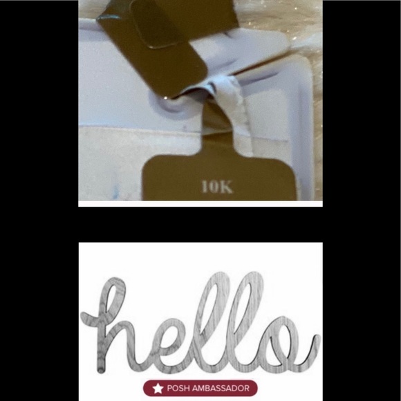 🥳HP🥳 NWT gold sea horse charm 10k necklace charm - Picture 4 of 5